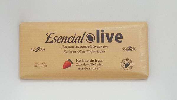 Chocolate relleno de fresa