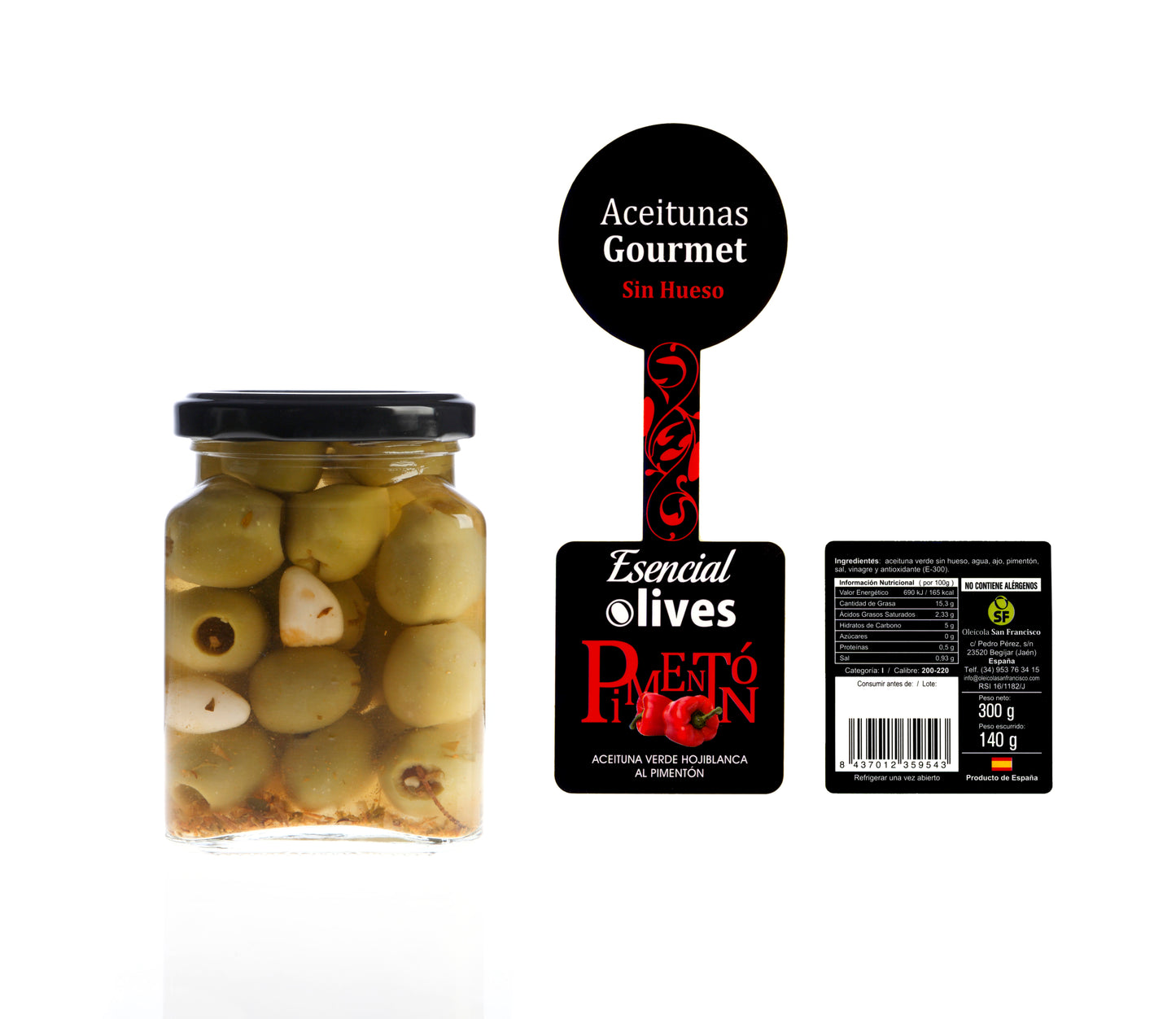 Aceitunas al pimentón | Esencial Olives