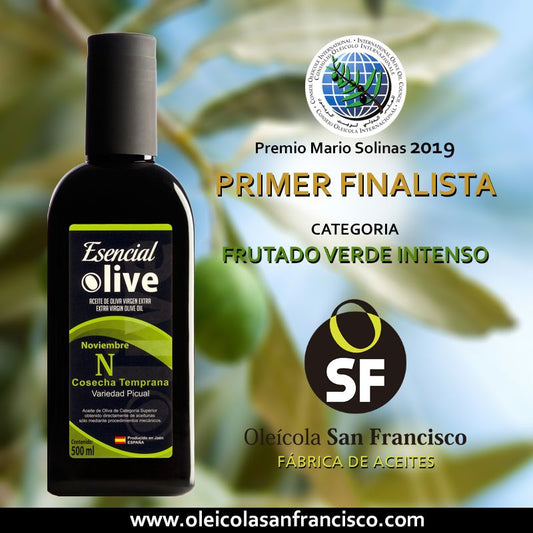 Primer finalista en categoría Fruta Verde intenso