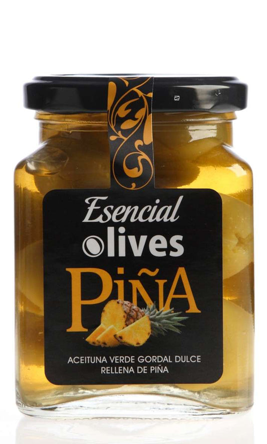 Aceitunas rellenas de Piña