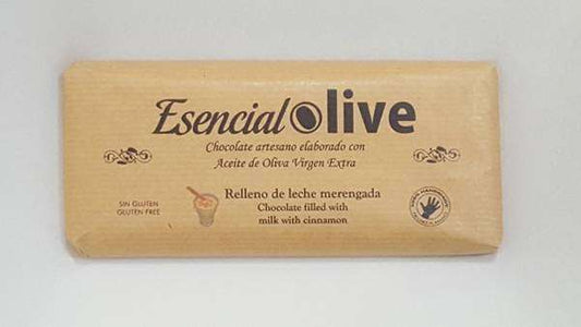 Chocolate relleno de leche merengada