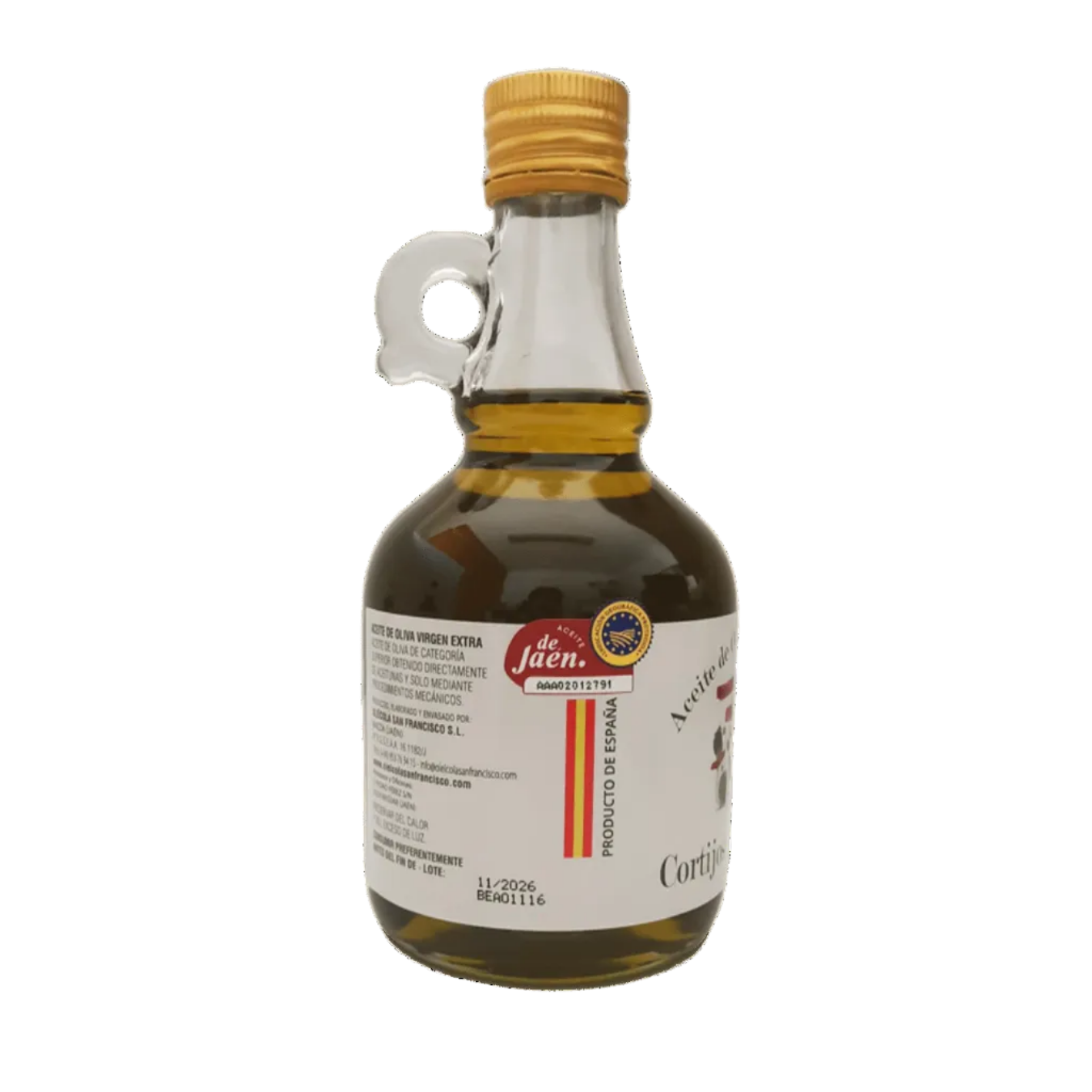 Galón 250ml | Cortijos de Andalucía | Aceite de Oliva Virgen Extra