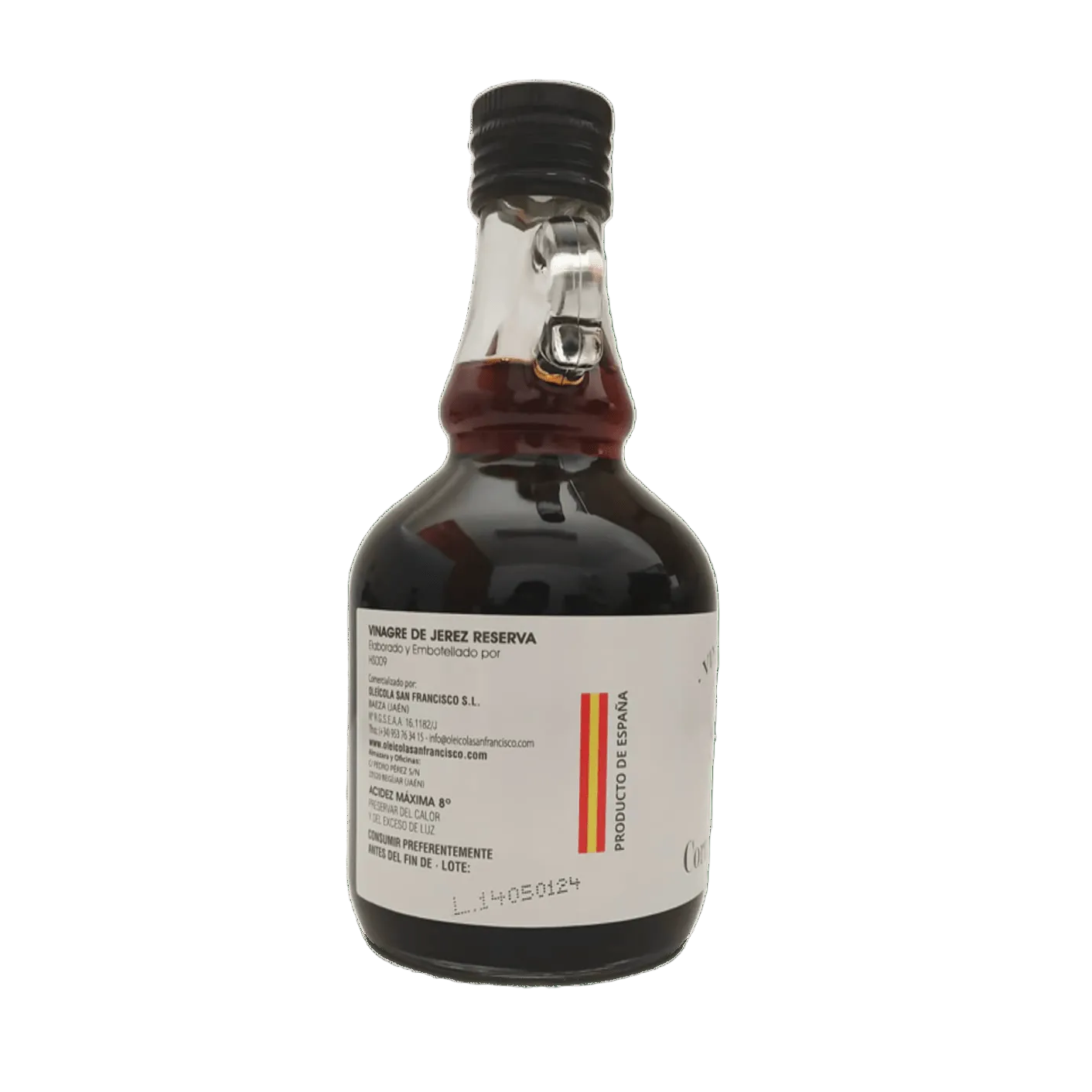 Galón 500ml Vinagre lateral info