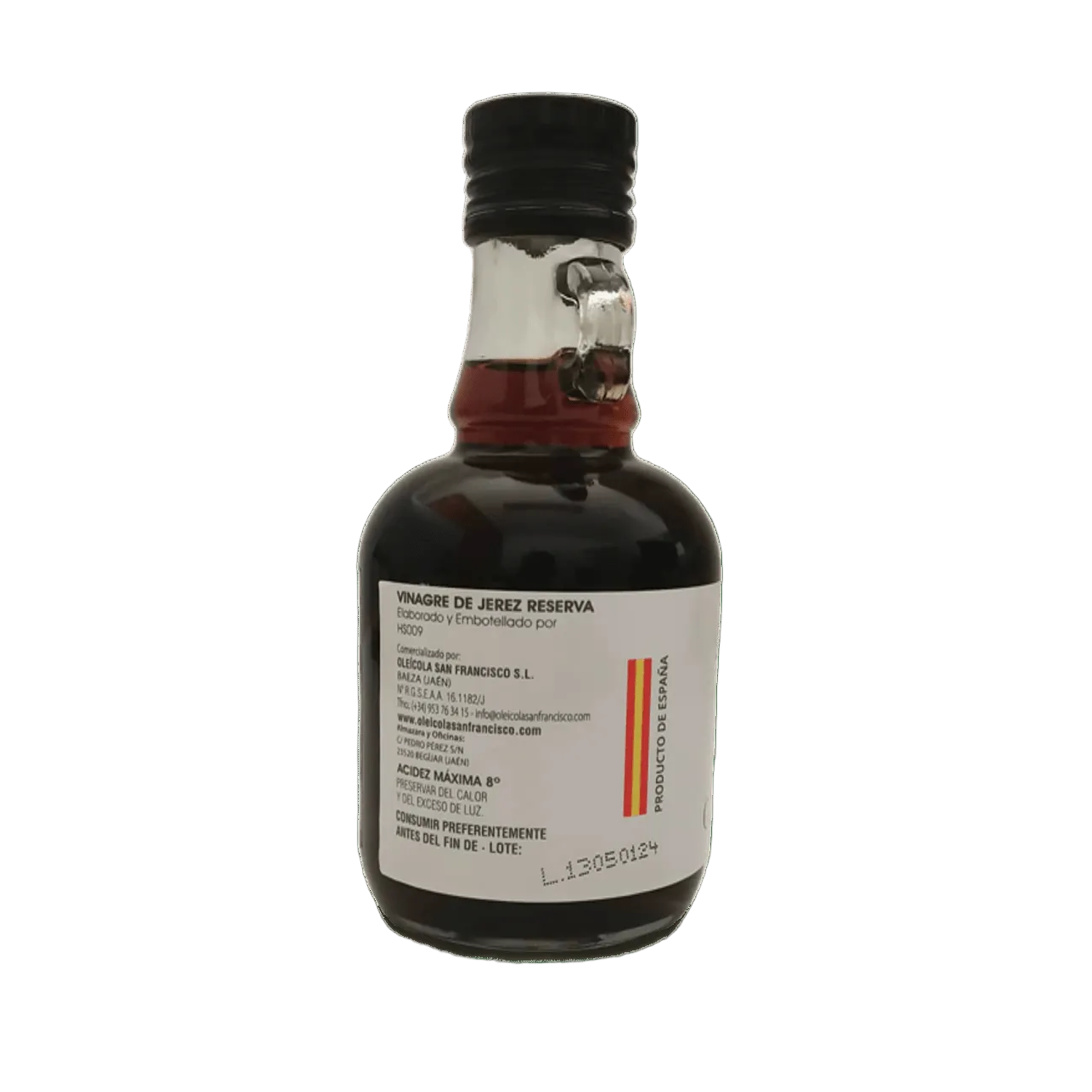 Galón 250ml Vinagre lateral info