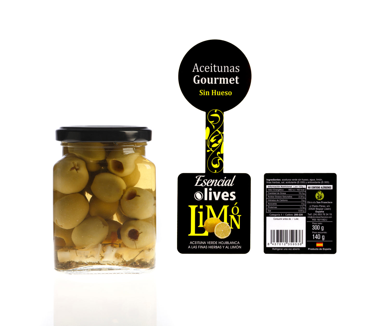 Aceitunas al limón y finas hierbas | Esencial Olives