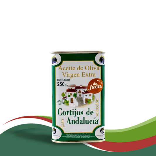 Lata 250ml | Cortijos de Andalucía | Aceite de Oliva Virgen Extra