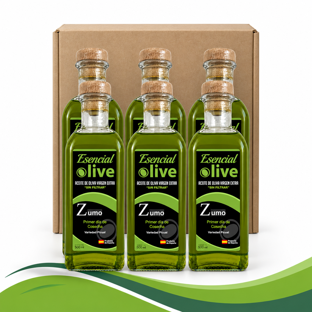 Pack de seis botellas en dos filas
