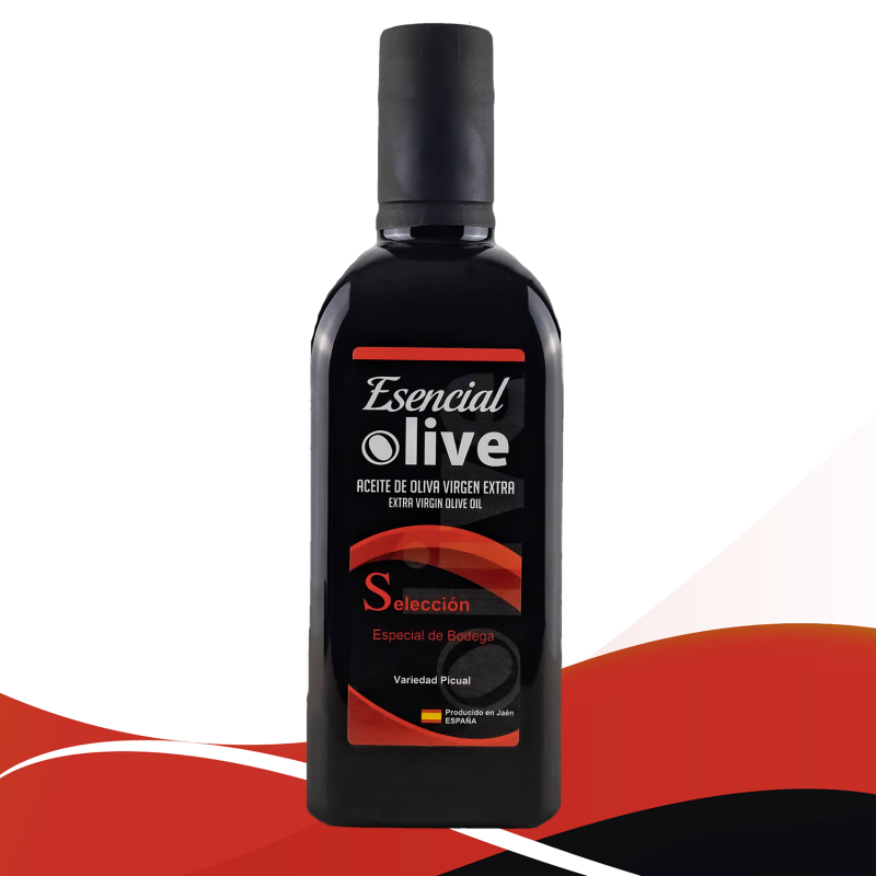 Esencial Olive - Seleccion| Glass 500ml | Premium Extra Virgin Olive Oil