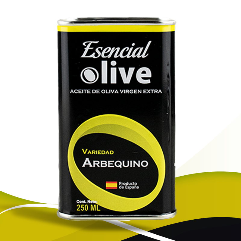 ESENCIAL OLIVE - ARBEQUINA 250 ml Lata